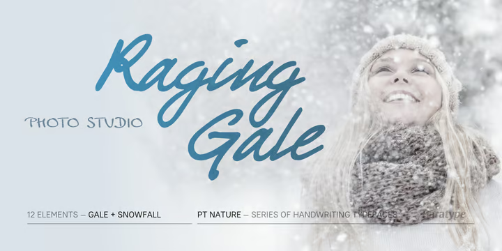 PT Nature Font free download preview 8 – Typeface font