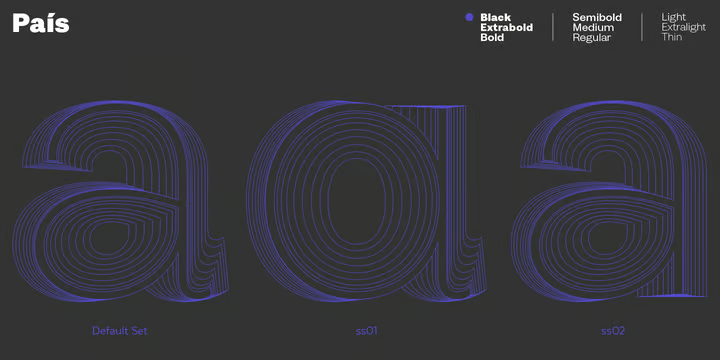 Pais Font Family free download preview 6 – Sans Serif Fonts font