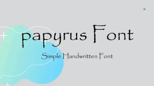 Papyrus Font free download preview 2 – Serif Fonts font