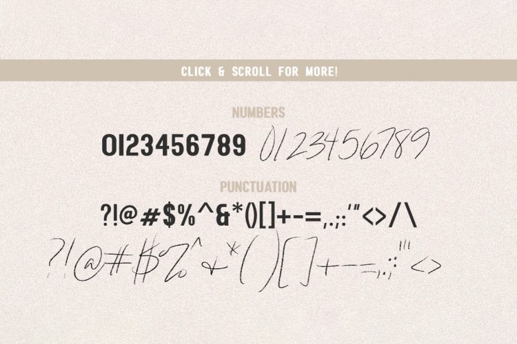 Paris Font Duo free download preview 8 – Script And Handwritten font