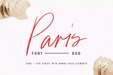 Paris Font Duo free download – Minimal font preview