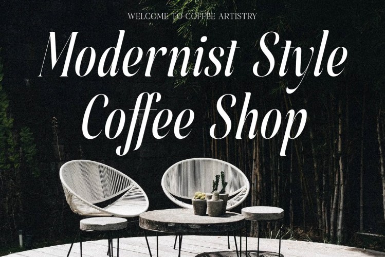 Peach Charley Modern Serif Font free download preview 2 – Serif Fonts font
