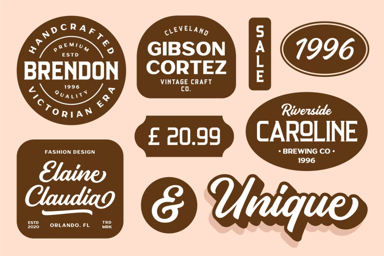 Pierce Jameson Font Family free download preview 1 – Serif Fonts font