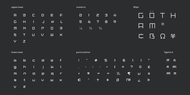 Pratg Font Family free download preview 6 – Sans Serif Fonts font