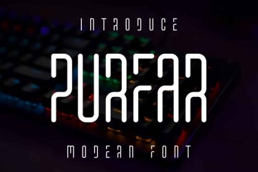 Purfar Font free download – Purfar Font font preview