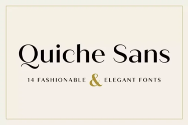 Quiche Sans Font free download – Serif Fonts font preview