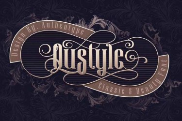 Qustyle Classic Font free download – Classic font preview