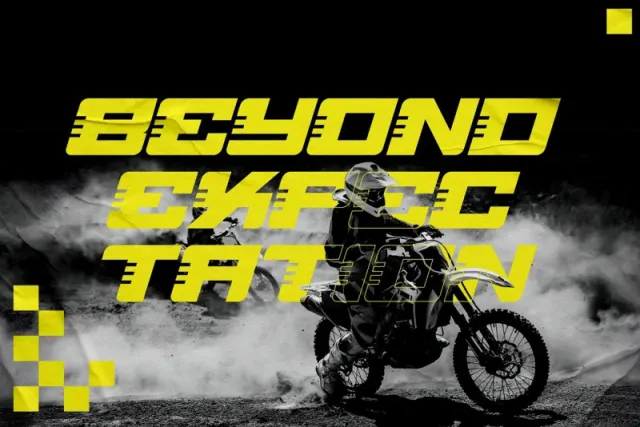 Race Freak Font free download preview 1 – Display Fonts font