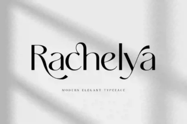 Rachelya Font free download – Typeface font preview