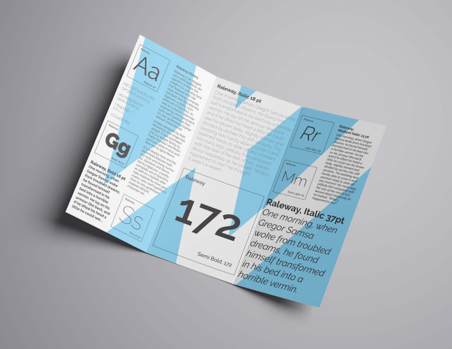 Raleway Font free download preview 3 – Sans Serif Fonts font