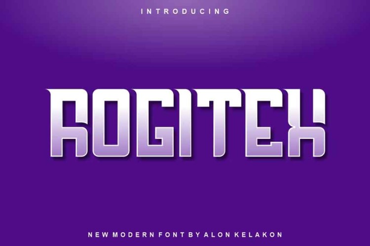 Rogitex Font free download preview 3 – Sans Serif Fonts font