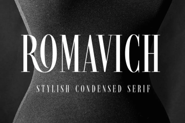 Romavich – Modern Serif Font free download – Serif Fonts font preview