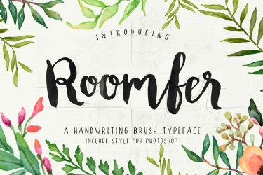 Roomfer font Style Photoshop free download – Roomfer Font Style Photoshop font preview