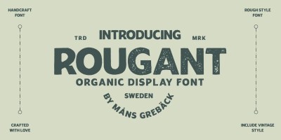Rougant Font free download – Rougant Font font preview