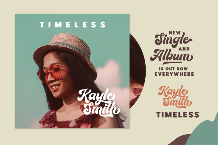 Routhers Retro Extrude Font free download preview 2 – Script And Handwritten font