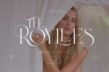Roylles Font free download – Modern font preview