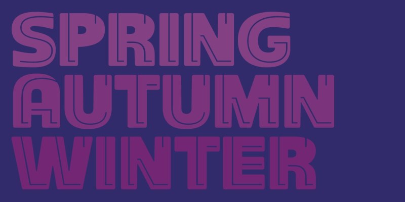 Rum Silhouette Font free download preview 3 – Display Fonts font