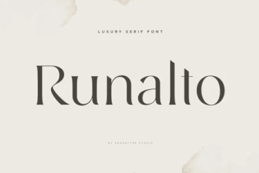 Runalto Font free download – Serif Fonts font preview