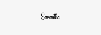 Samantha Font free download – Handwriting Fonts font preview