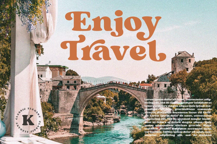 Sergio Trendy Font free download preview 1 – Serif Fonts font
