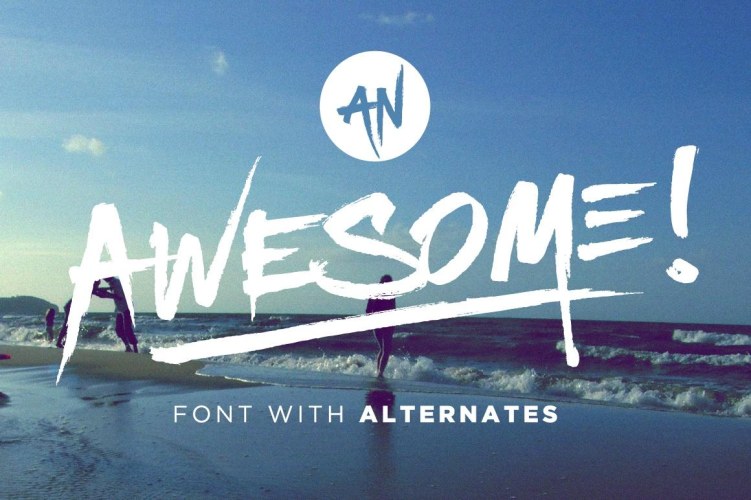 Sickamore Font free download preview 1 – Display Fonts font