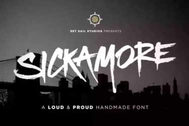 Sickamore Font free download – Sickamore font preview