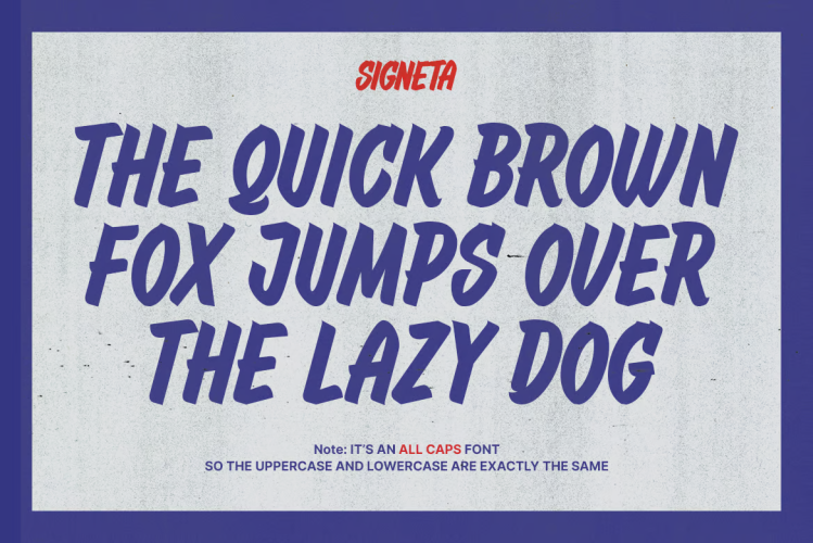 Signeta Font free download preview 1 – Sans Serif Fonts font