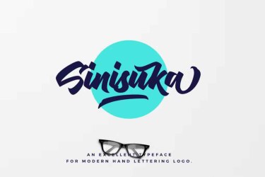 Sinisuka Font free download – Script And Handwritten font preview