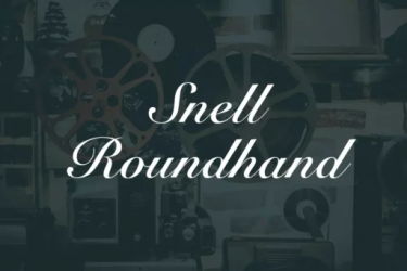Snell Roundhand Font free download – Script And Handwritten font preview