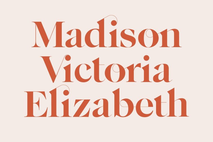 Sophillia – Ligature Serif Font free download preview 1 – Serif Fonts font