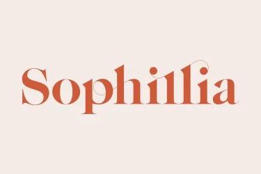 Sophillia – Ligature Serif Font free download – Serif Fonts preview