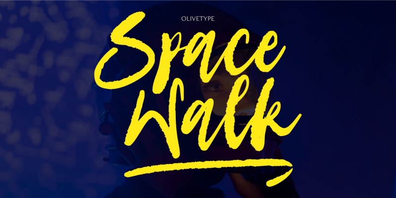Space Walk Font free download preview 5 – Handwriting Fonts font