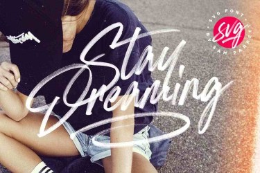 Stay Dreaming Font free download – Traditional font preview