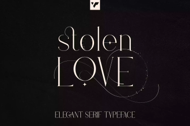 Stolen Love Font Family free download – similar font preview