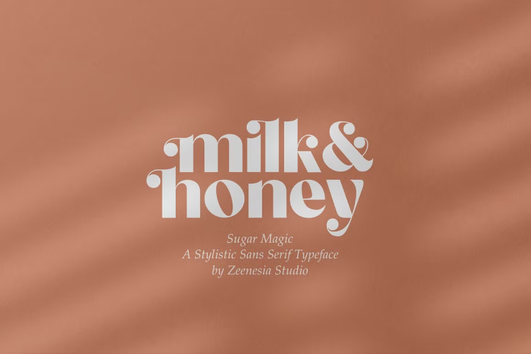 Sugar Magic Font free download preview 4 – Serif Fonts font