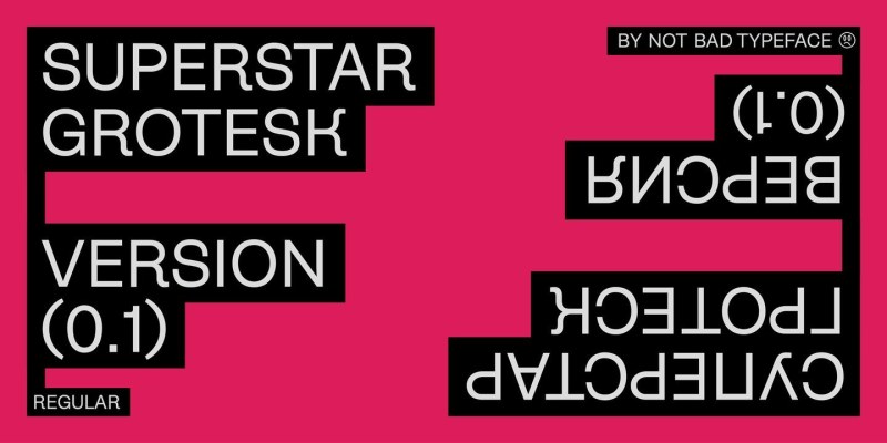 Superstar Grotesk Font free download preview 7 – Sans Serif Fonts font