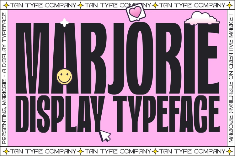 TAN MARJORIE Font free download preview 9 – Display Fonts font