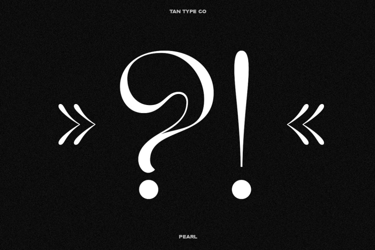 TAN PEARL Font free download preview 9 – Serif Fonts font