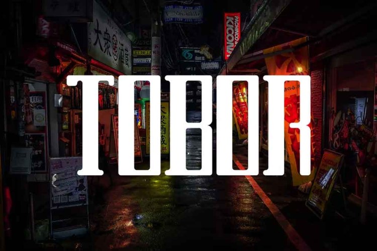 TOBOR Font free download preview 3 – Decorative Fonts font