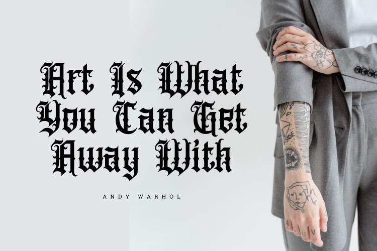 Tattoo Maniac Font free download preview 4 – Decorative Fonts font