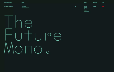 The Future Mono Font Family free download – Classic font preview