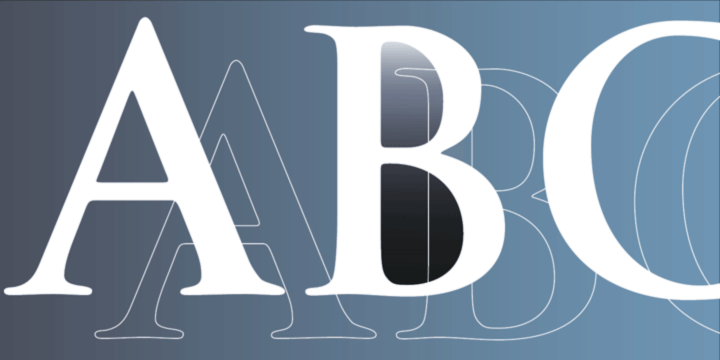 Trajan Pro Font free download preview 2 – Serif Fonts font