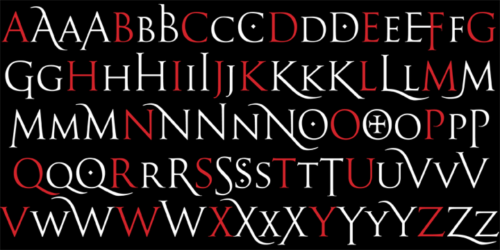 Trajan Pro Font free download preview 7 – Serif Fonts font
