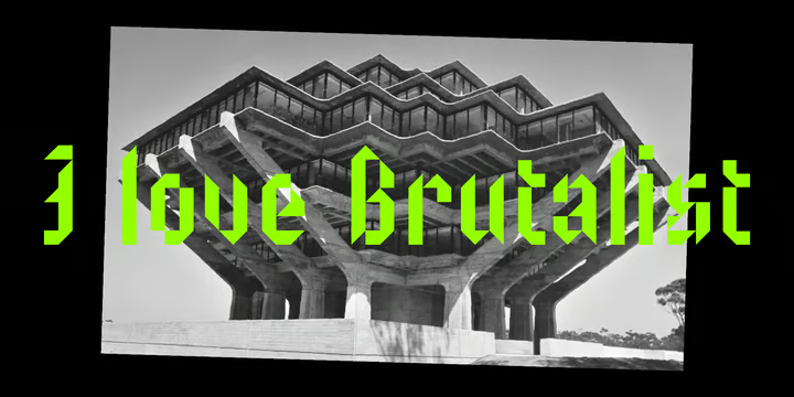 Trisquare Font free download preview 5 – Display Fonts font
