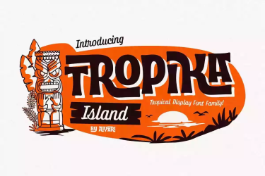 Tropika Island Font free download – Tropika Island Font font preview