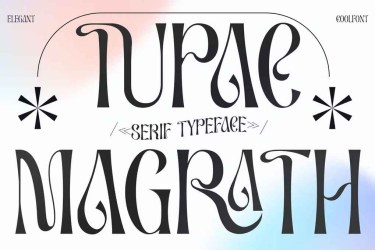 Tupac Magrath Font free download – Creative font preview