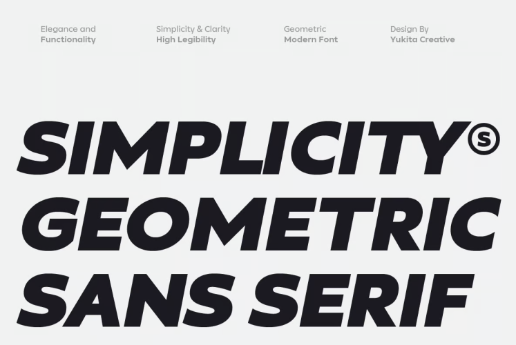 Unitea Font free download preview 3 – Sans Serif Fonts font