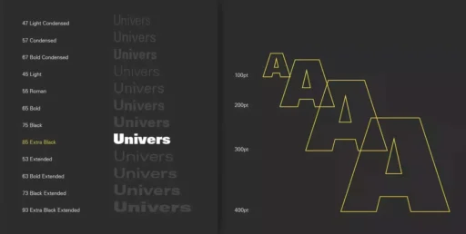 Univers Font free download preview 3 – Sans Serif Fonts font