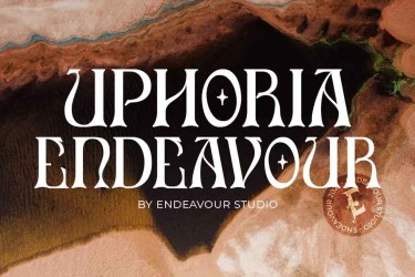 Uphoria Modern Serif Display Font free download – Modern font preview