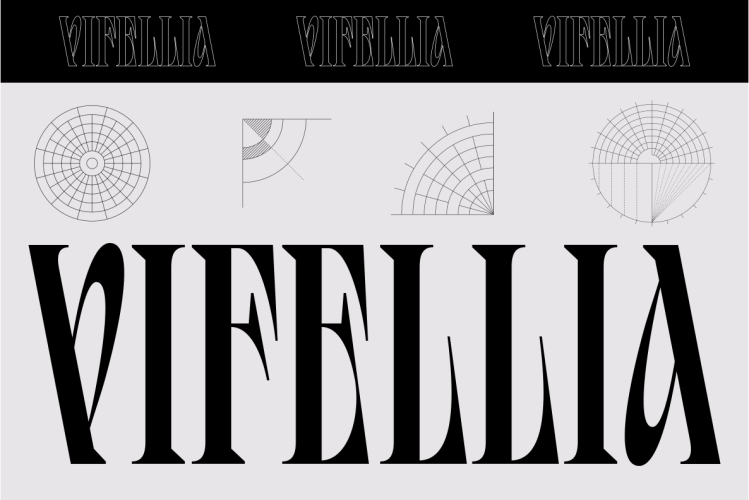 Vifellia Font free download preview 1 – Serif Fonts font